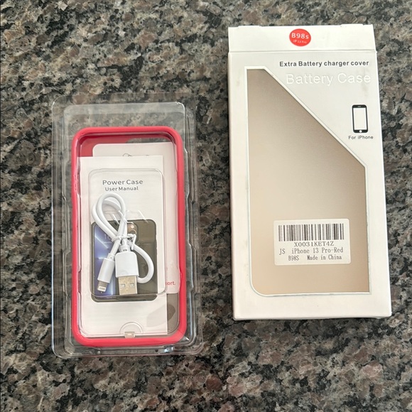 Red Battery Case for iPhone - Picture 4 of 4